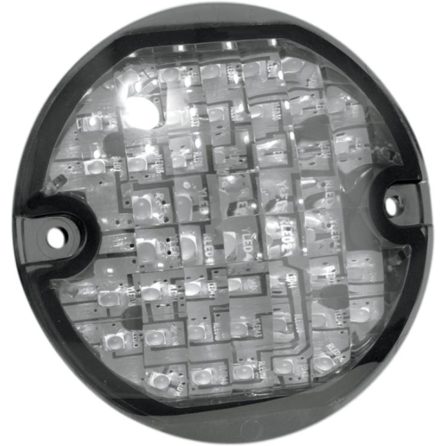 Kuryakyn - Kuryakyn Panacea Rear Turn Signal Inserts - Flat style - Smoke - 5429