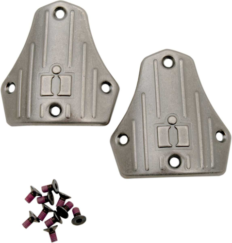 Icon 1000 - Icon 1000 Heel Plate Kit for Elsinore / El Bajo Boots - Antique (2Pk) - 3430-0438