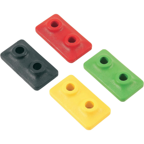 Fast-Trac - Fast-Trac Air Lite Twin XL Backer Plates - Yellow - 5/16in. Thread (48pk.) - 517-48