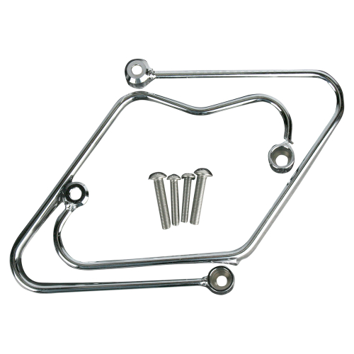 Cobra - Cobra Saddlebag Supports - Chrome - 02-6151