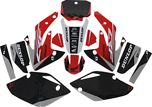 DCOR - DCOR COR 9 Honda Complete Graphics Kit - Black - 20-10-154