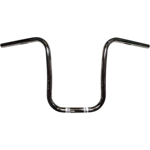 Nash Motorcycle Company - Nash Motorcycle Company 1in. Smart Gimps Handlebar - 14in. End Rise - Black - 14SGBDKT