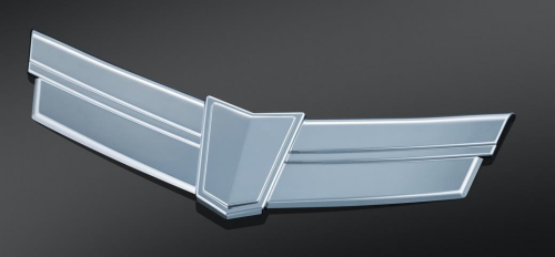 Kuryakyn - Kuryakyn Windshield Center Accent - Chrome - 7694