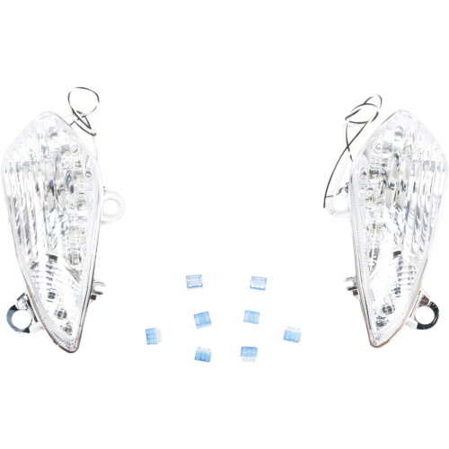 Competition Werkes - Competition Werkes DRL Integrated Turn Signals - Clear - MPH-13154CC
