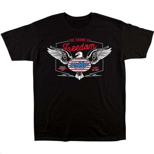 FMF Racing - FMF Racing Sound of Freedom T-Shirt - SP20118913BLK2X - Black - 2XL