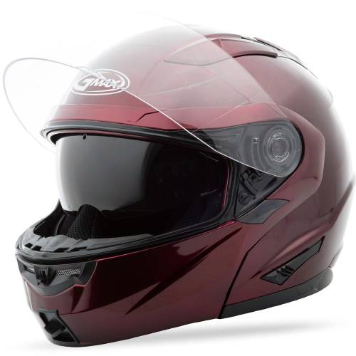 G-Max - G-Max GM64 Solid Helmet - G1640103 - Wine - X-Small