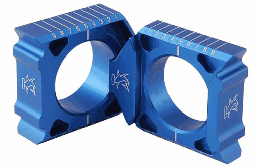 Hammerhead Designs - Hammerhead Designs Axle Blocks - Blue - 04-0221-00-20