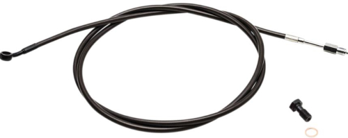 LA Choppers - LA Choppers Hydraulic Clutch Line - Midnight - LA8049C04M
