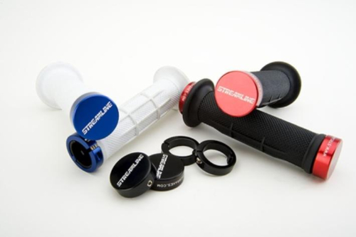 Streamline - Streamline Pro-Lock Thumb Throttle Grips - PL001-BL