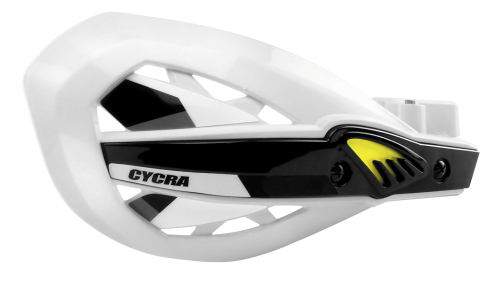 Cycra - Cycra Eclipse Perch Mount Handshield Kit - White - 1CYC-0337-42