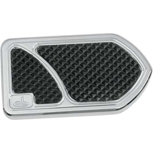 Carl Brouhard Designs - Carl Brouhard Designs Brake Pedal Cover - Chrome - BP-0001-C