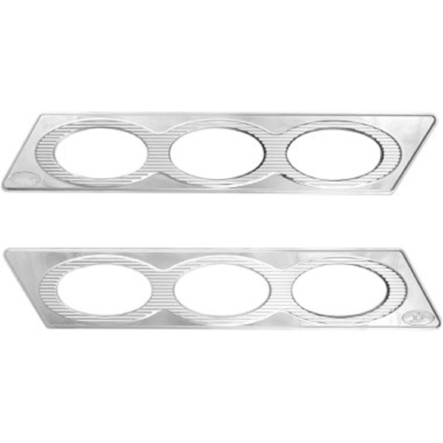 Kens Factory - Kens Factory Saddlebag Guards - Polished - 12300