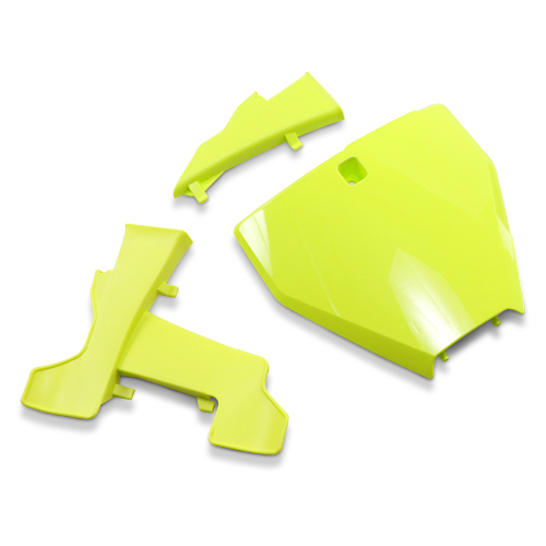 UFO Plastics - UFO Plastics Front Number Plate - Husky Yellow - HU03395104