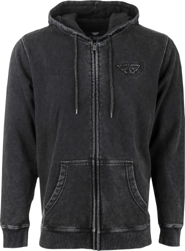Fly Racing - Fly Racing Snow Wash Hoodie - 354-0230X - Black - X-Large