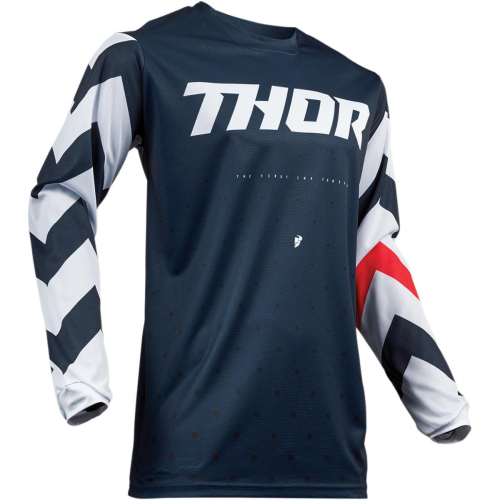 Thor - Thor Pulse Stunner Jersey - 2910-4834 - Midnight/White - X-Large