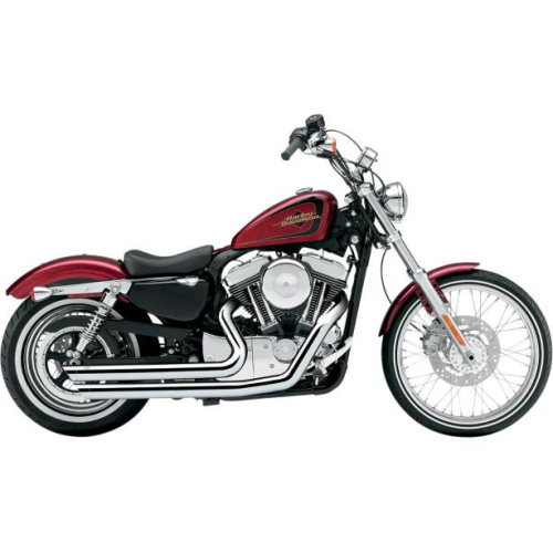 Cobra - Cobra Speedster Slashdown Exhaust System - Chrome - 6883