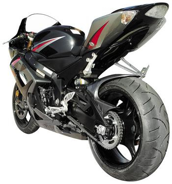 Hotbodies Racing - Hotbodies Racing SS Undertail - Black - H01RR-SS-BLK