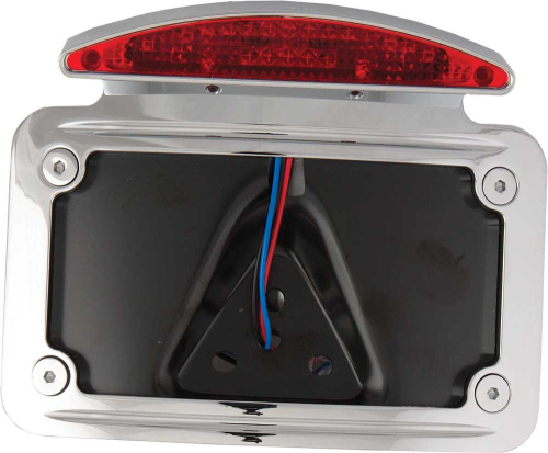 HardDrive - HardDrive License Plate Horizontal Frame - Curved - Rear mount - Half Moon LED - P28-6808