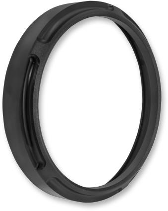 RSD - RSD 7in. Vintage Headlight Bezel - Black Ops - 0207-2021VINSMB