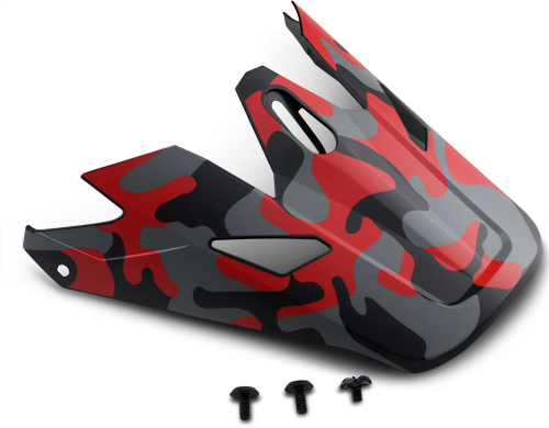 Z1R - Z1R Visor for Rise Helmets - Camo, Red - 0132-1335
