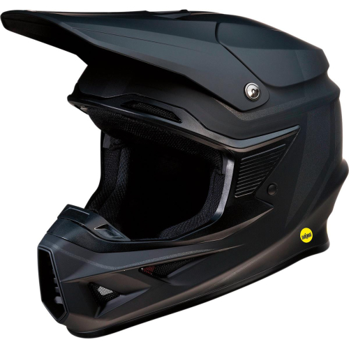 Moose Racing - Moose Racing F.I. Sesson Helmet - 0110-6473 - Matte Black - Small