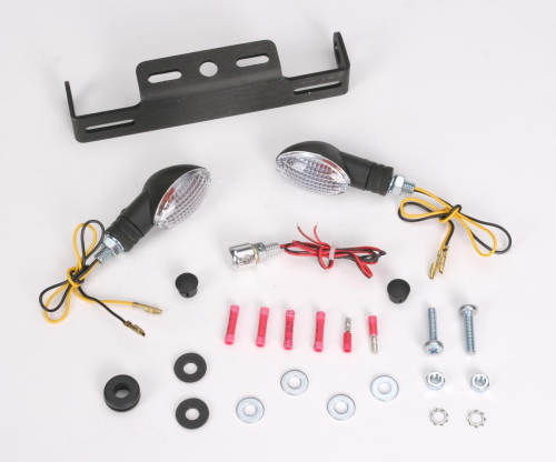 Targa - Targa Tail Kit - Black/Amber - 22-168-L
