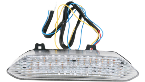 Moto MPH - Moto MPH Integrated Taillights - Clear - MPH-5066C