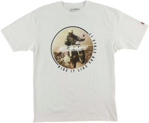 FMF Racing - FMF Racing Stole It 2 T-Shirt - FA6118913WHTM - White - Medium