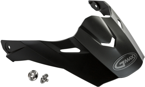 G-Max - G-Max Visor with Screws for AT-21/S/Y Helmets - Matte Black - G021056