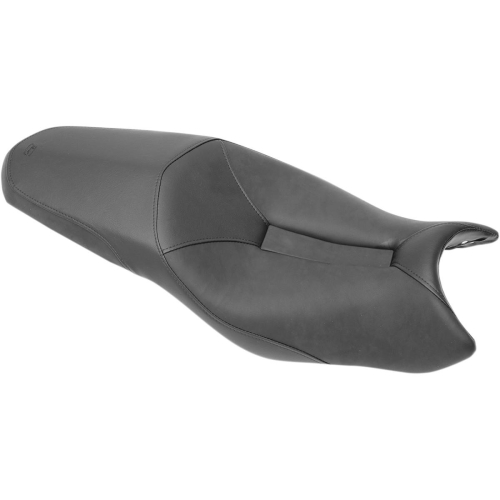 Saddlemen - Saddlemen Gel-Channel Sport One-Piece Solo Seat with Rear Cover - 0810T139