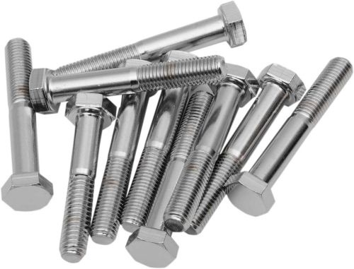 Drag Specialties - Drag Specialties Fine-Thread Hex-Head Bolts - 5/16in.-24 x 2 1/4in. - MPB154