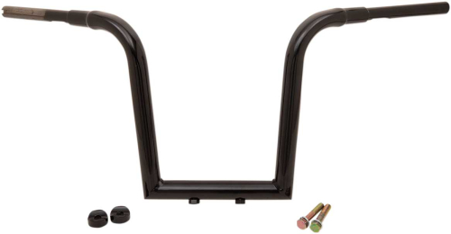 LA Choppers - LA Choppers 1-1/2in. Tree Hugger Ape Hanger Handlebar - 13in. - Black Powdercoat - LA-7370-13B