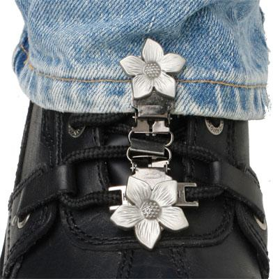 Ryder Clips - Ryder Clips Laced Boots Two Clip Version - Flower - FWL-FC