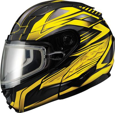G-Max - G-Max GM64S Carbide Snow Helmet - G2641238 TC-4 - Black/Yellow - 2XL