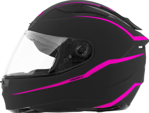 G-Max - G-Max FF88 Precept Helmet - G1884226 - Black/Hi-Vis Pink - Large