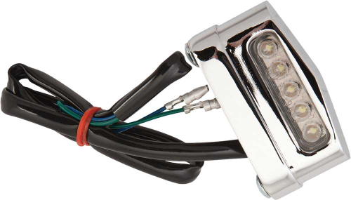 HardDrive - HardDrive 3D License Plate Light - 5 LED - Chrome - L12-6024ACE
