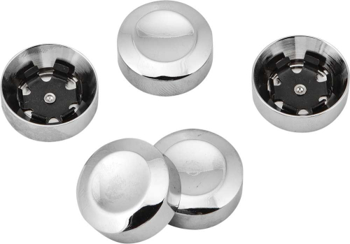 HardDrive - HardDrive Rear Sprocket Bolt Covers - Chrome - D26-0152