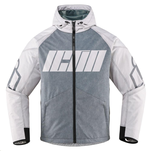 Icon - Icon Merc HS Jacket - 2820-5156 - Gray - Large