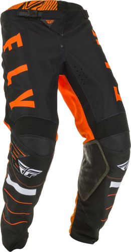 Fly Racing - Fly Racing Kinetic K120 Youth Pants - 373-43724 - Orange/Black/White - 24