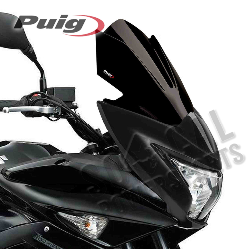 PUIG - PUIG Z-Racing Windscreen - Black - 7642N
