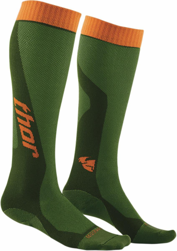 Thor - Thor MX Cool Youth Socks (2016) - XF-2-3431-0292 - Green/Purple Ion - OSFM