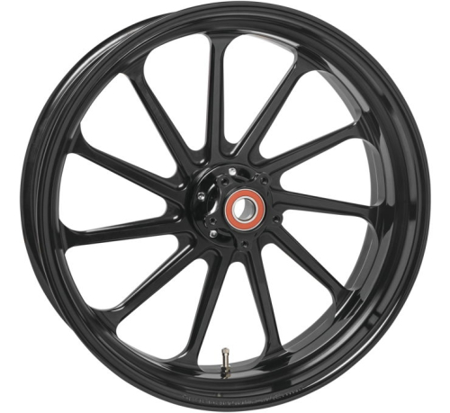 Performance Machine - Performance Machine One-Piece Aluminum Front Wheel - 21in. x 3.5in. - Assault Black - 1202-7106R-ASLAJAP-B