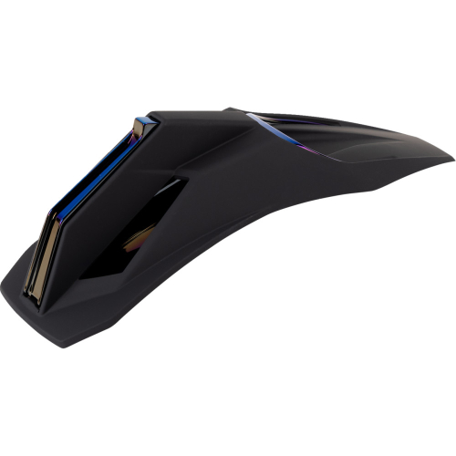 Icon - Icon Speedfin for Airform Helmets - Black/Dayglo Blue - 0133-1548
