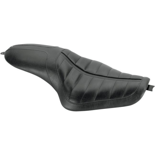 RSD - RSD Enzo 2-Up Seat - Black Distressed Vinyl - Raised Detailing - 76918