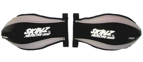 Skinz Protective Gear - Skinz Protective Gear Pro Series Handguards - Black/Silver - HGP100-BK/SLV