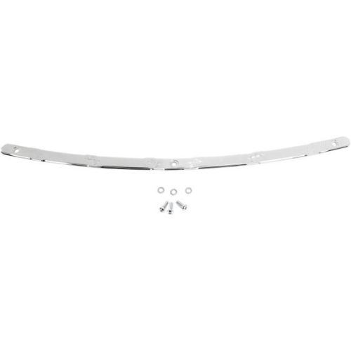Carl Brouhard Designs - Carl Brouhard Designs Windshield Trim - Cross - Chrome - CR-WT01-C