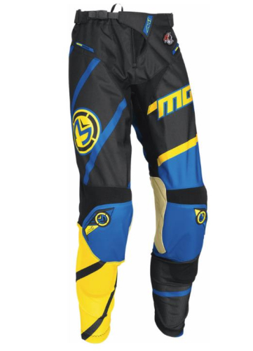 Moose Racing - Moose Racing M1 Pants (2017) - 2901-5991 - Yellow/Cyan - 32