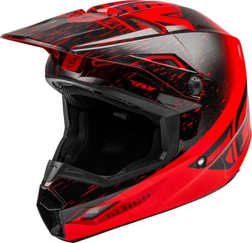 Fly Racing - Fly Racing Kinetic K120 Helmet - 73-8622M - Red/Black - Medium
