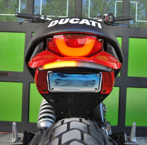 New Rage Cycles - New Rage Cycles Fender Eliminator Kit - Standard-Uses Stock Fender/ Mud Flap - ICURB-WFE