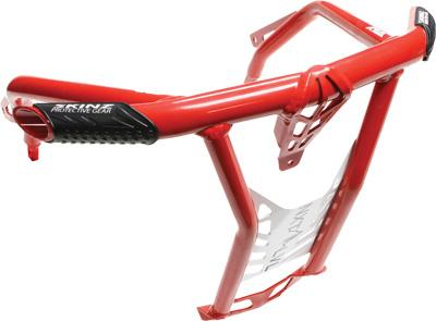 Skinz Protective Gear - Skinz Protective Gear Front Aluminum Bumper - Red/White - NXPFB200-RD